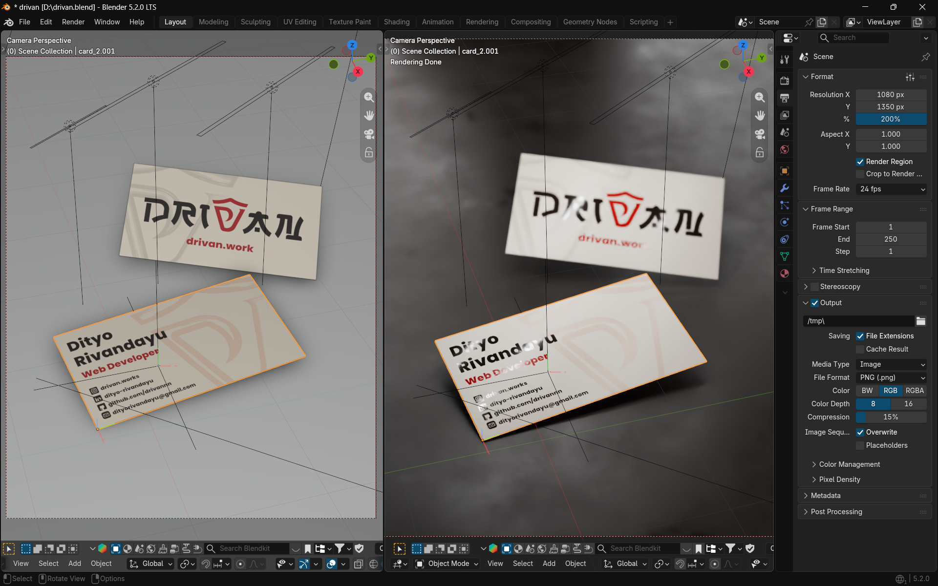 Drivan visual
